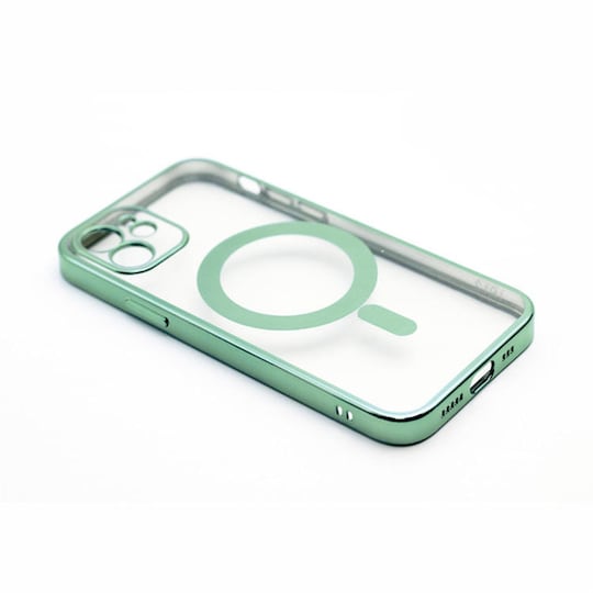 Mobile Case MagSafe lataustuki Vihreä iPhone XR