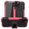Renkaan viljan seisontakotelo Vaaleanpunainen iPhone 12 Pro Max