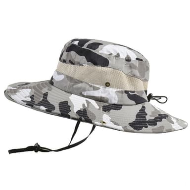 Sun Bucket Hat Leveäreunainen ulkokäyttöön Beige Hat circumference: 58-60 cm