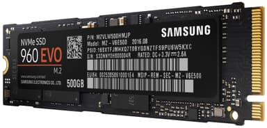 Samsung 960 EVO sisäinen M.2 SSD (500 GB)