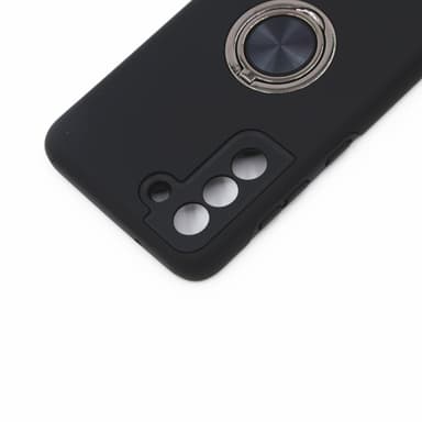 Samsung Galaxy S21 plus / S30 plus mobiilikotelo renkaanpidikkeellä, musta