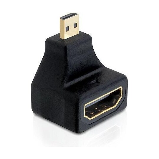 DeLOCK HDMI High Speed with Ethernet sovitin, Micro HDMI u - HDMI n
