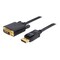 Delock Cable Displayport 1.2 male > DVI 24+2 male passive 2 m black