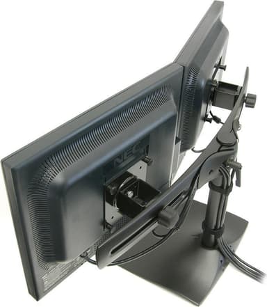 Ergotron pöytäteline 2:lle vaakatasoiselle monitorille