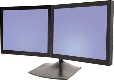 Ergotron pöytäteline 2:lle vaakatasoiselle monitorille