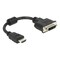 Delock Adapter HDMI male > DVI 24+5 female 20 cm