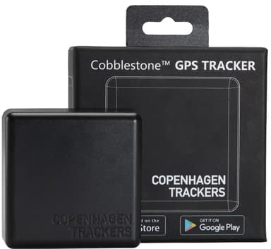 COPENHAGEN TRACKERS Cobblestone GPS Tracker Black