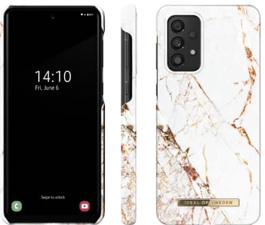 iDeal of Sweden Samsung Galaxy A33 suojakuori (Carrara kulta)