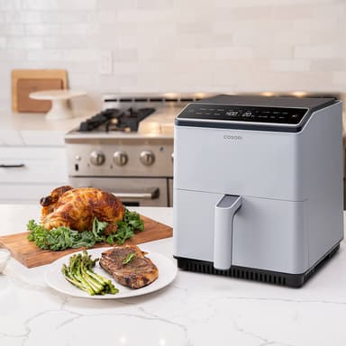Cosori Dual Blaze Airfryer CAF-P583S-AEUR (vaaleanharmaa)