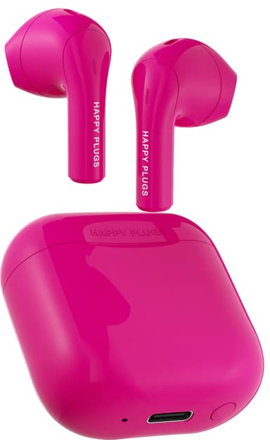 Happy Plugs Joy täysin langattomat in-ear kuulokkeet (Cerise)