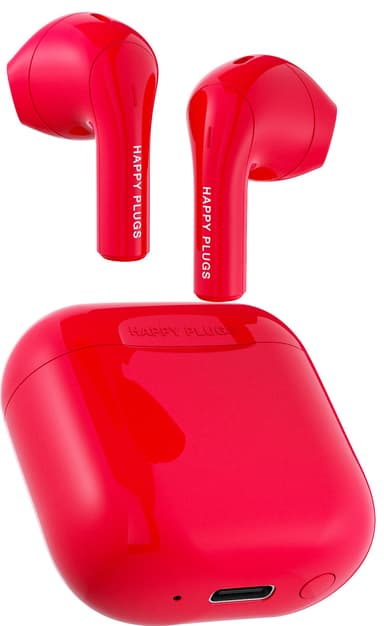 Happy Plugs Joy täysin langattomat in-ear kuulokkeet (punainen)
