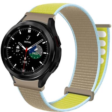 Nylonrannekoru No-Gap Samsung Galaxy Watch 4 Classic (42mm) - Camel