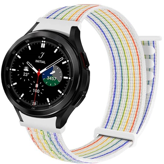 Nylonrannekoru No-Gap Samsung Galaxy Watch 4 Classic (46mm) - Pride Ed