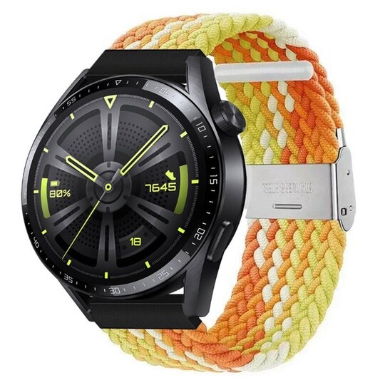 Punottu elastinen rannekoru Huawei Watch GT3 (46mm) - gradientorange