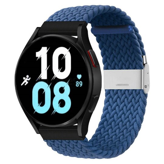 Punottu elastinen rannekoru Samsung Galaxy Watch 5 (44mm) - sininen