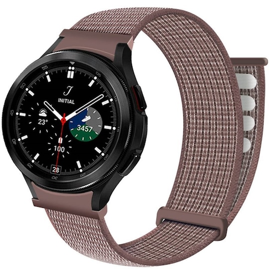 Nylonrannekoru No-Gap Samsung Galaxy Watch 4 Classic (46mm) - Smokey M