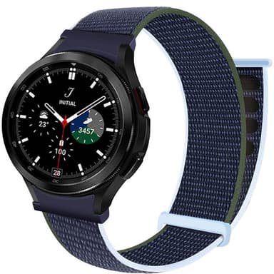 Nylonrannekoru No-Gap Samsung Galaxy Watch 4 Classic (46mm) - Abyss
