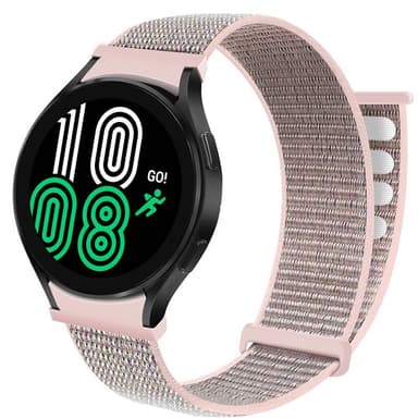 Nylonrannekoru No-Gap Samsung Galaxy Watch 4 (40mm) - Pink Sand