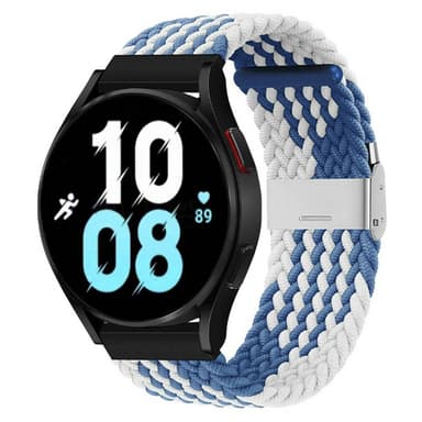 Punottu elastinen rannekoru Samsung Galaxy Watch 5 (44mm) - bluewhite