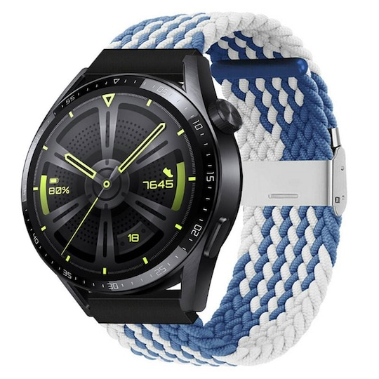Punottu elastinen rannekoru Huawei Watch GT3 (46mm) - bluewhite