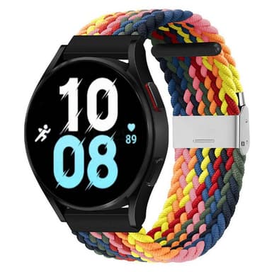 Punottu elastinen rannekoru Samsung Galaxy Watch 5 (44mm) - rainbow