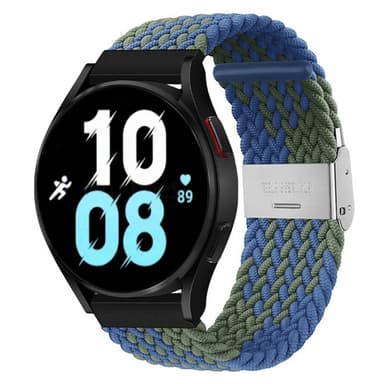Punottu elastinen rannekoru Samsung Galaxy Watch 5 (44mm) - bluegreen