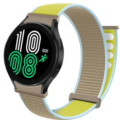 Nylonrannekoru No-Gap Samsung Galaxy Watch 4 (40mm) - Camel