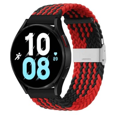 Punottu elastinen rannekoru Samsung Galaxy Watch 5 (44mm) - Punainen/M
