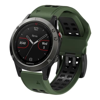 INF Kellon rannekkeet pehmeät silikoni-pikairrotettavat olkaimet Monivärinen Garmin Fenix7/6/5