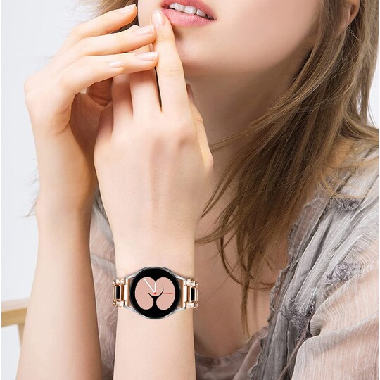 Kellon rannekoru Musta Samsung Galaxy Watch 20 mm