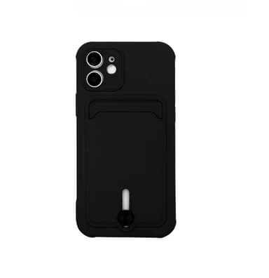 Kännykkälaukku korttitelineellä Musta iPhone 12 Pro Max