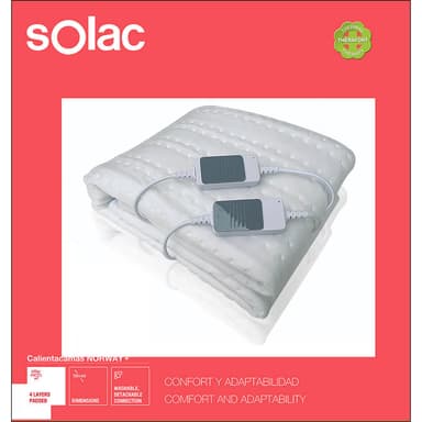SOLAC Heated Mattress Norway+ 120W