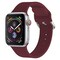 Kellon ranne Tummanpunainen Apple Watch 1-7 Gen 38/40/41 mm