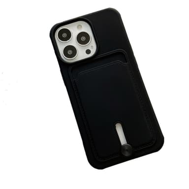 Kännykkälaukku korttitelineellä Musta iPhone 12 Pro Max