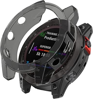 Älykellon kotelo Musta 44.6 mm Garmin Fenix 5/5 Plus