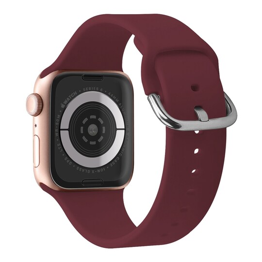Kellonauha Tummanpunainen Apple Watch 1-7 Gen 42/44/45 mm
