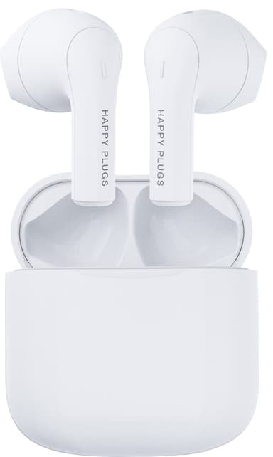 Happy Plugs Joy täysin langattomat in-ear kuulokkeet (valkoinen)