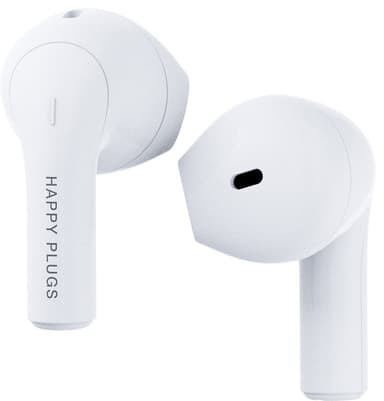 Happy Plugs Joy täysin langattomat in-ear kuulokkeet (valkoinen)