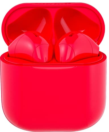 Happy Plugs Joy täysin langattomat in-ear kuulokkeet (punainen)