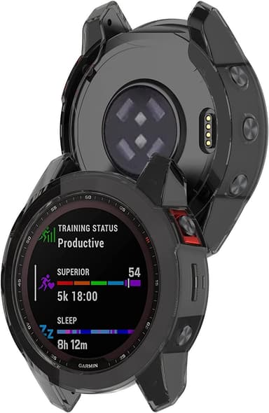 Älykellon kotelo Musta 44.6 mm Garmin Fenix 5/5 Plus