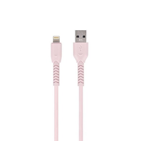 Maxlife MXUC-04 USB-Lightning-kaapeli 1m - Pinkki