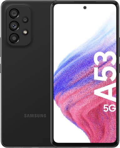 Samsung Galaxy A53 5G älypuhelin 6/128 GB (musta)