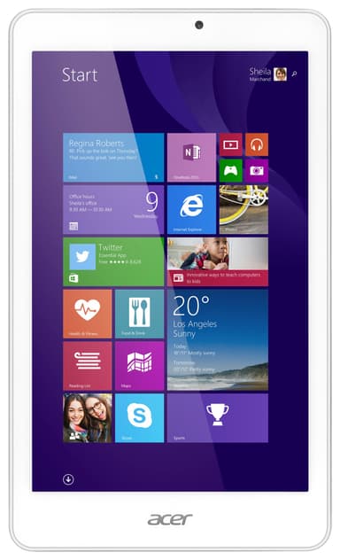 Acer Iconia Tab W1-810 8" tablet 32 GB (valkoinen)