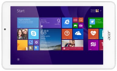 Acer Iconia Tab W1-810 8" tablet 32 GB (valkoinen)