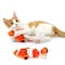 Interaktiivinen kissanlelu Kuohuva kala Oranssi / valkoinen