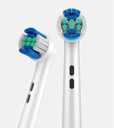 Vaihdehammasharjan päiden tarkka puhdistus 8 kpl Monivärinen Braun Oral-B D4510