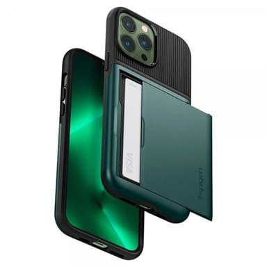 Spigen iPhone 13 Pro Max Kuori Slim Armor CS Midnight Green