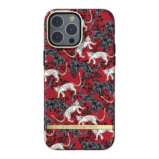 Richmond & Finch iPhone 13 Pro Max Kuori Samba Red Leopard