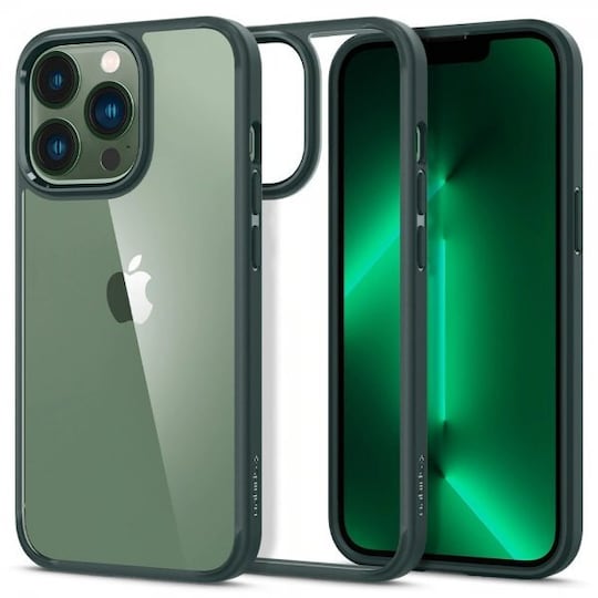 Spigen iPhone 13 Pro Kuori Ultra Hybrid Midnight Green