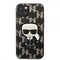 Karl Lagerfeld iPhone 13 Kuori Monogram Iconic Patch Musta